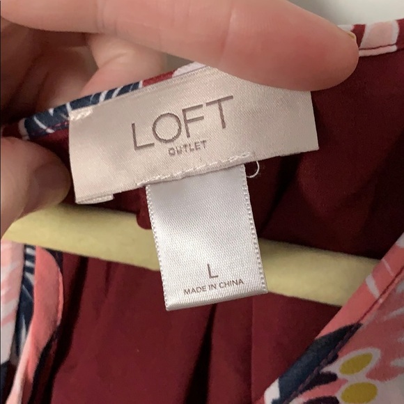 Loft Outlet Floral Dress - Picture 3 of 4